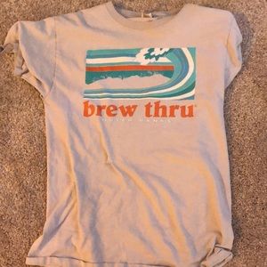 Brew threw tee